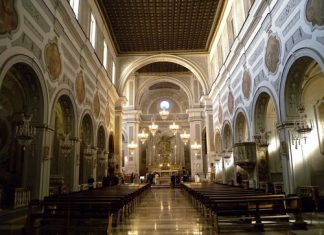 Interno navata Gancia