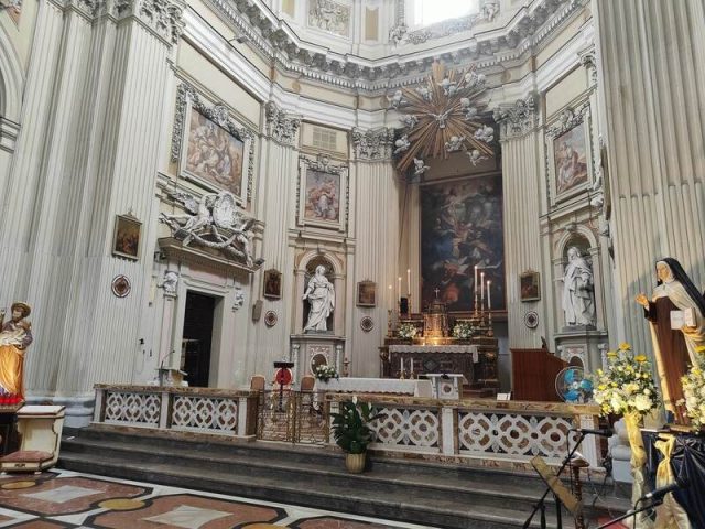 Presbiterio della Chiesa di Santa Teresa alla Kalsa