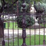 Particolare elemento antropomorfo della cancellata 20