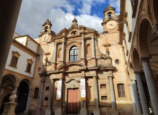 Prospetto Albergo delle Povere di Palermo