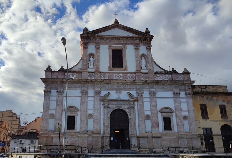 Prospetto chiesa Madonna dei Rimedi di Palermo