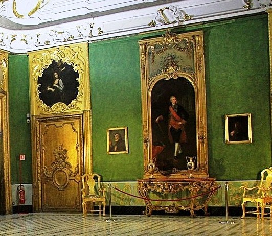 Palazzo Alliata di Villafranca interno