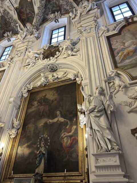 Chiesa dell'Assunta - altare di Santa Teresa 