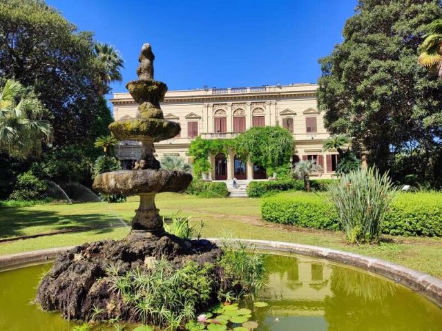 Villa Malfitano, parco