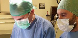 Sala operatoria, impianto loop recorder