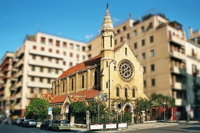 Chiesa Anglicana - vista