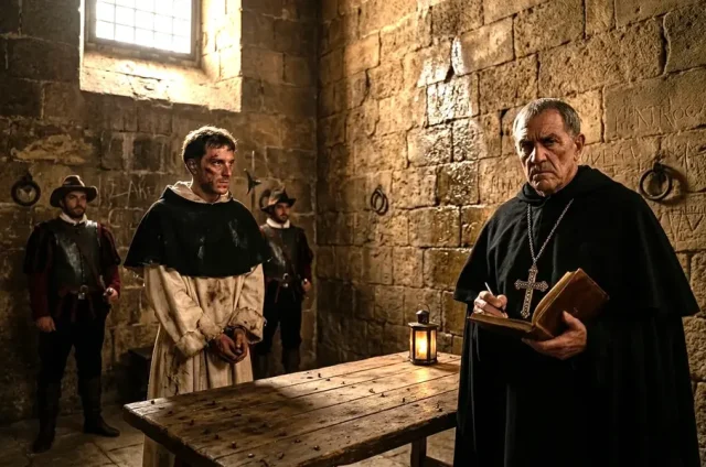 Fra Diego La Matina e Juan López de Cisneros