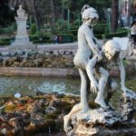 Putti del giardino inglese