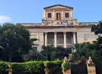 Prospetto Villa Belmonte Gulì Palermo