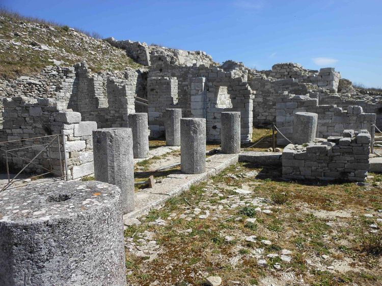 area archeologica monte Jato