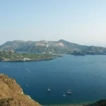 Vista delle Isole Eolie  vulcano wiki