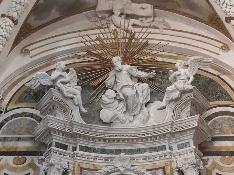 Cappella Madonna di Guadalupe - stucchi
