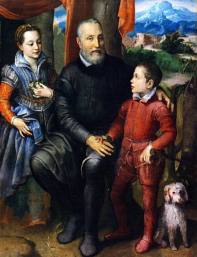 Sofonisba Anguissola - ritratto di famiglia