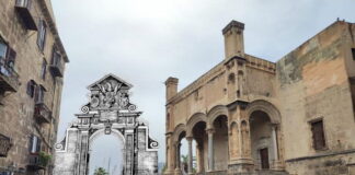 Ricostruzione della porta della dogana PW