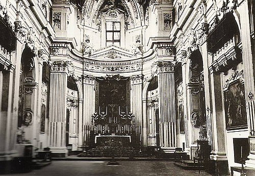 Le chiese di Santa Rosalia - l'interno dello Stazzone