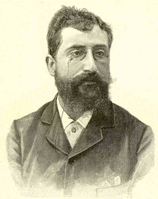 Ernesto Basile in una xilografia