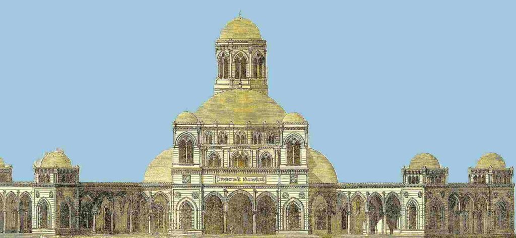 Esposizione Nazionale di Palermo  - Ingresso principale