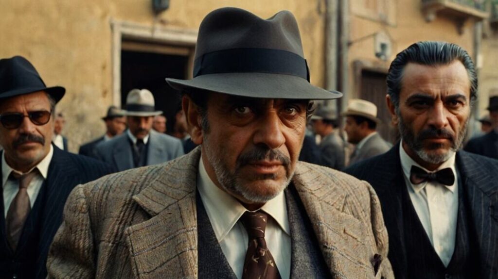 u masculu sicilianu secondo lo stereotipo del mafioso