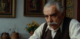 Uomo che conta i soldi in siciliano