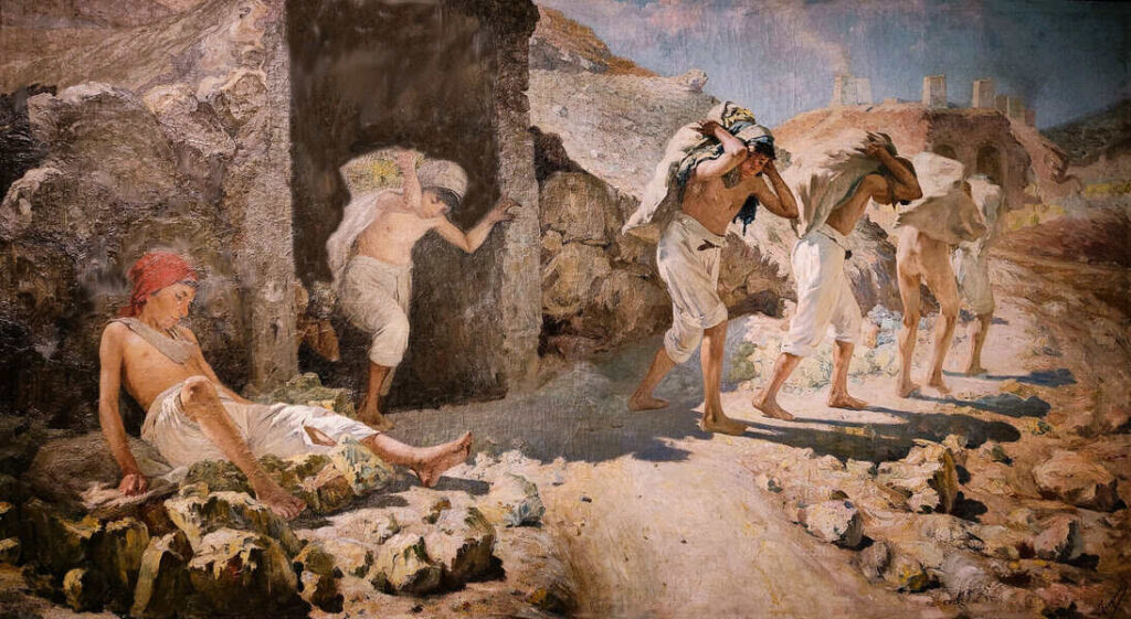 I carusi delle zolfare siciliane di Tomaselli
