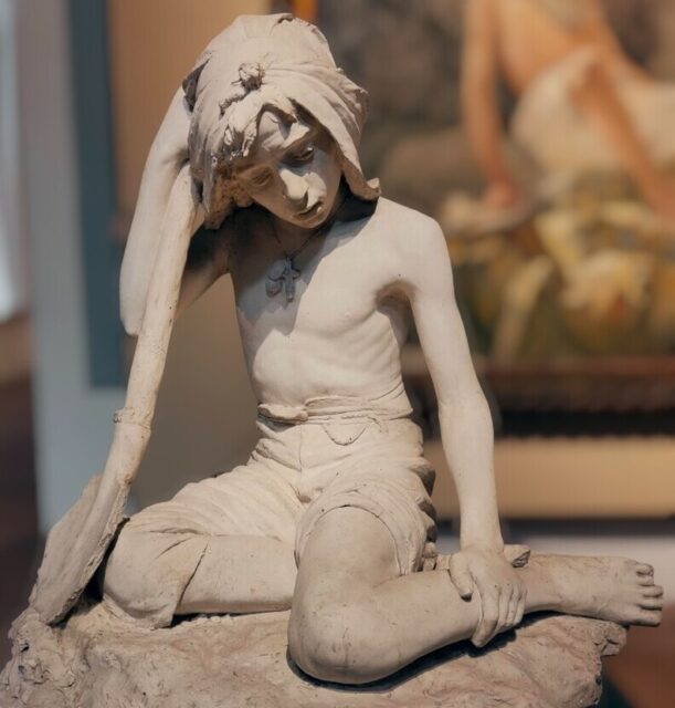 Carusi della Zolfara di Sicilia scultura