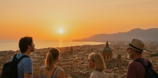Turisti francesi a Palerme