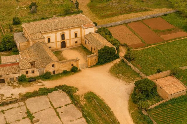 Baglio Mercadante ricostruito con AI