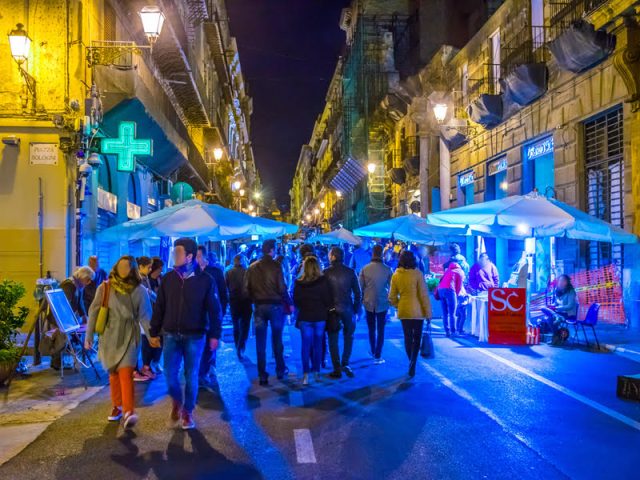 Palermo de nuit Cassaro