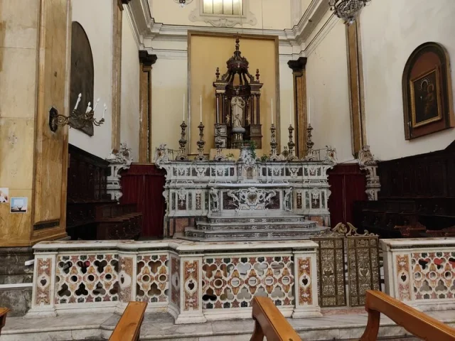 Chiesa di San Nicolò da Tolentino altare maggiore